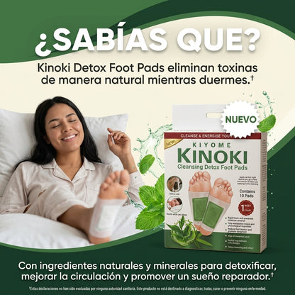 Kinoki - Elimina toxinas mientras duermes