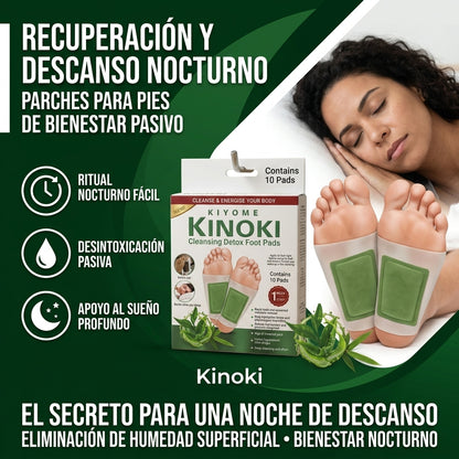 Kinoki - Elimina toxinas mientras duermes