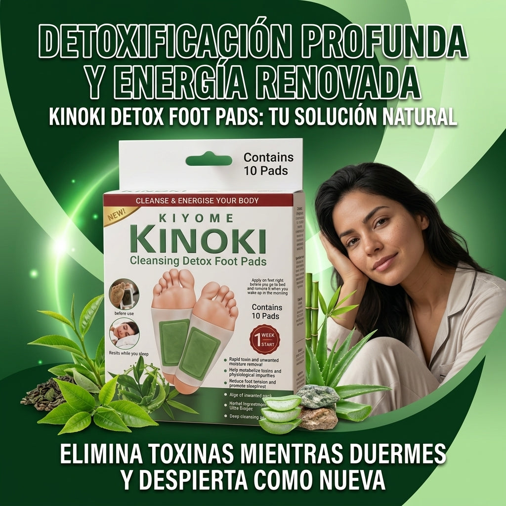 Kinoki - Elimina toxinas mientras duermes